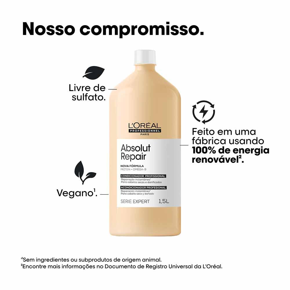 Condicionador L’Oréal Professionnel Absolut Repair Com Proteína e Ômega 9 - 6