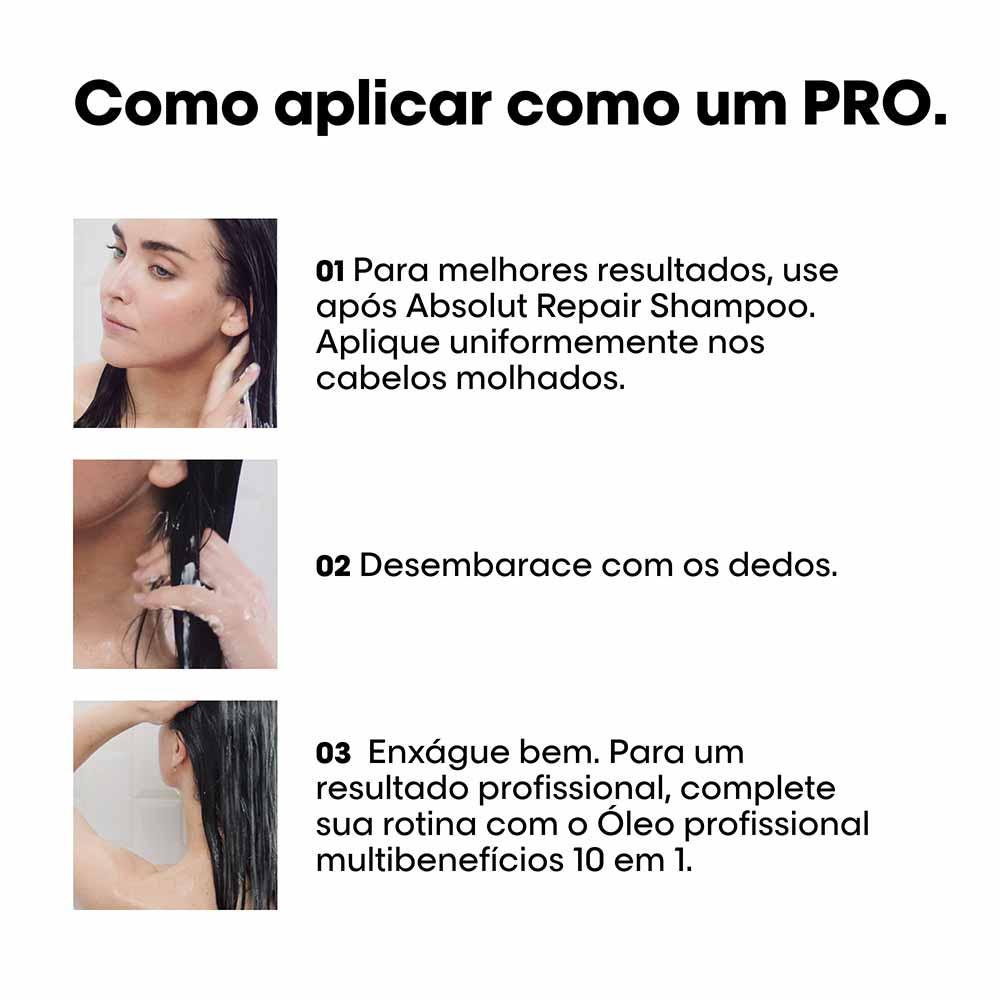 Condicionador L’Oréal Professionnel Absolut Repair Com Proteína e Ômega 9 - 8