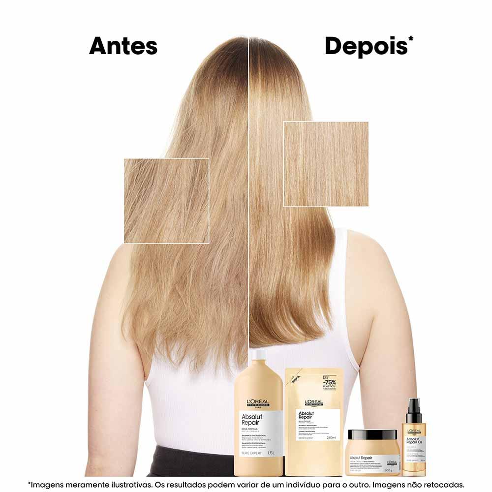 Shampoo L'Oréal Professionnel Absolut Repair Com Proteína e Ômega 9 - 4