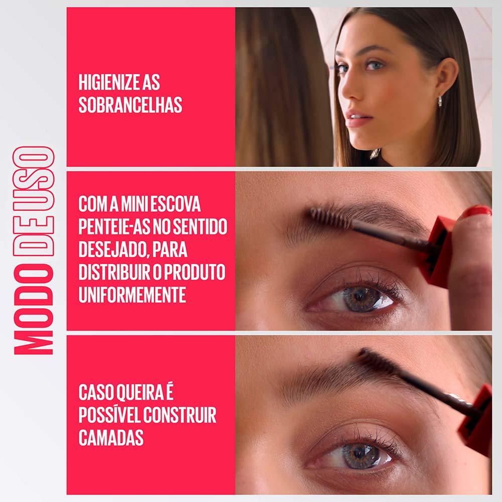 Gel de Sobrancelha Maybelline NY Tattoo Brow 3 Dias - 5