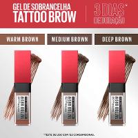 Gel de Sobrancelha Maybelline NY Tattoo Brow 3 Dias