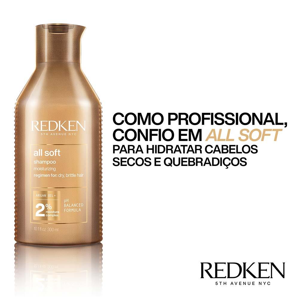 Redken All Soft - Shampoo Hidratante - 8