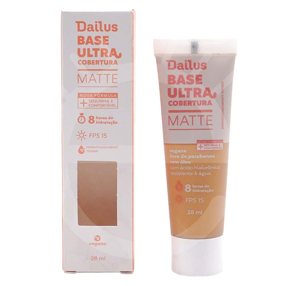 Base Matte Dailus Ultra Cobertura - 4