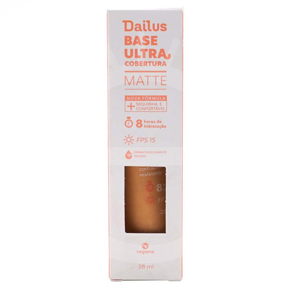 Base Matte Dailus Ultra Cobertura - 5