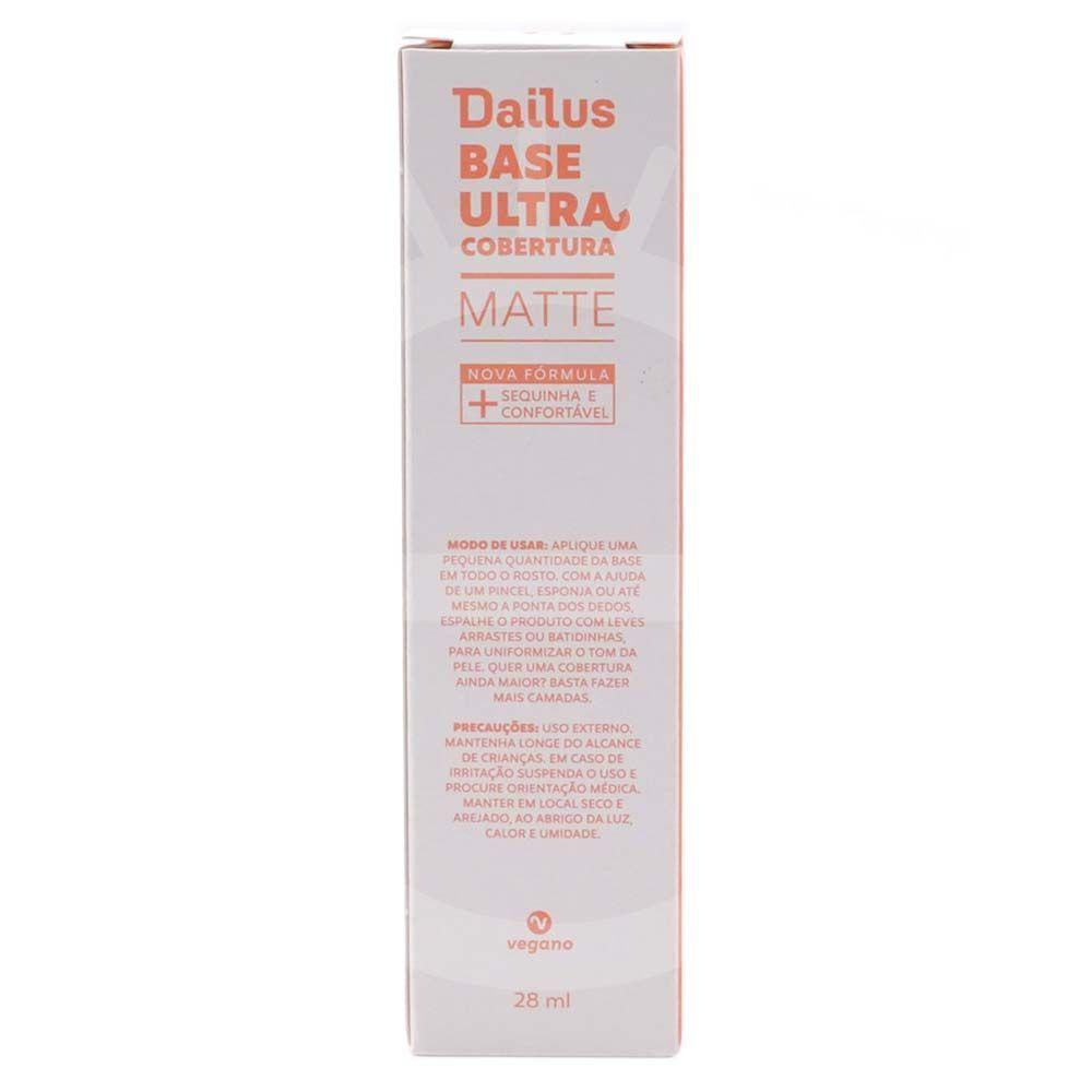 Base Matte Dailus Ultra Cobertura - 6