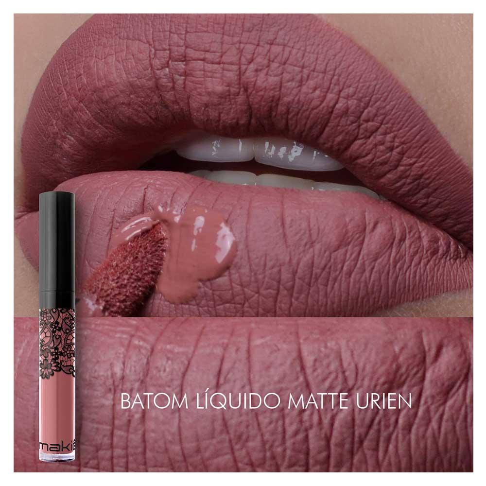 Batom Líquido Matte Makiê Tons Nude - 4