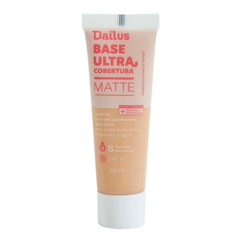 Base Matte Dailus Ultra Cobertura - 1