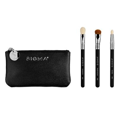 Sigma Beauty Glam'n Go Mini Eye Brush Set Kit - 3 Pincéis + Beauty Bag