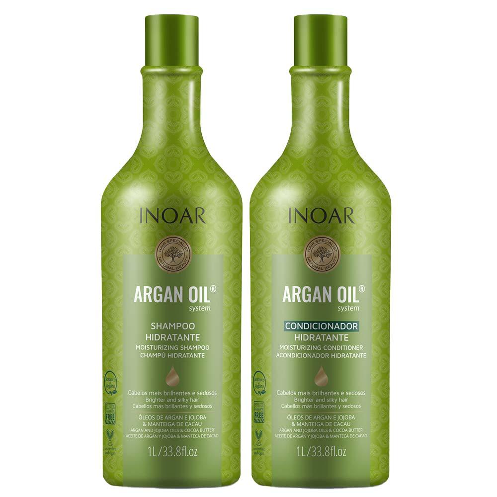 Kit Shampoo + Condicionador Inoar Argan Oil - 1