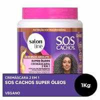 Cremáscara 2 em 1 Salon Line - S.O.S Cachos Super Óleos Nutritivos - 3