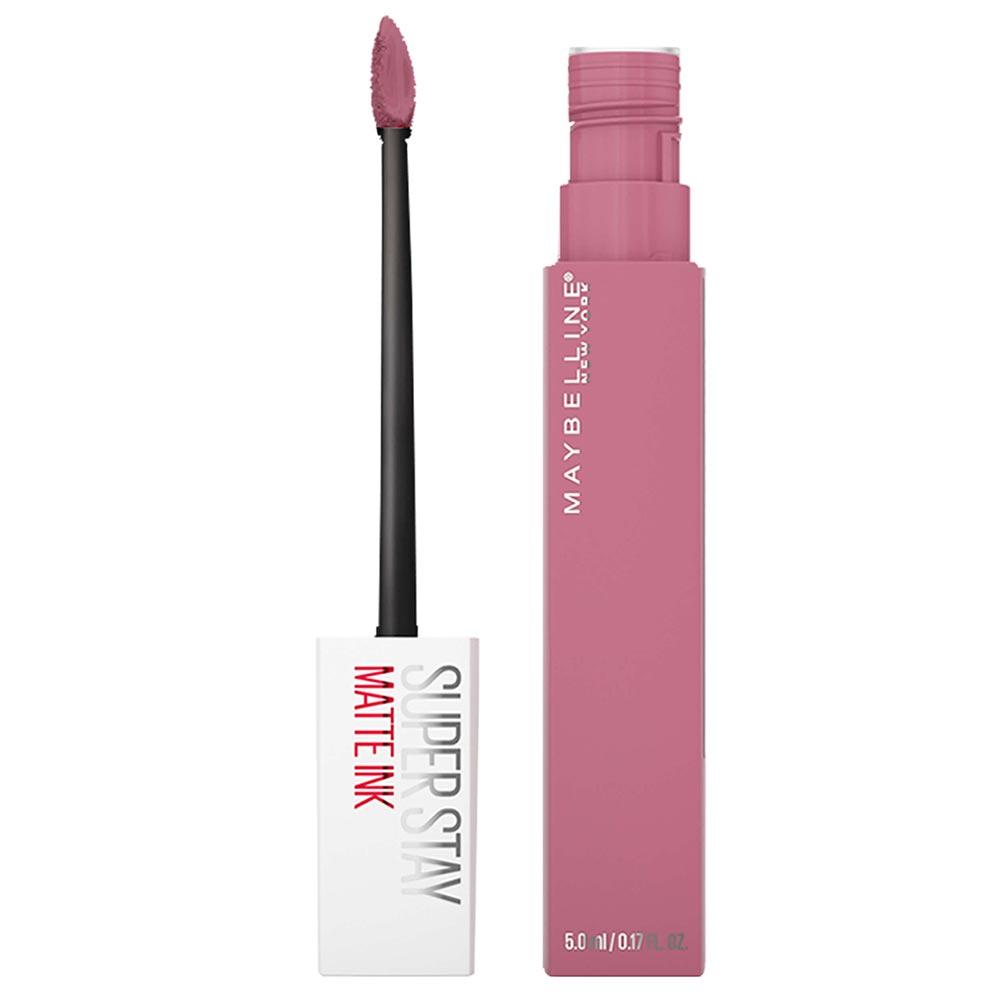 Batom Líquido Longa Duração Maybelline SuperStay Matte Ink Pink Edition - 1