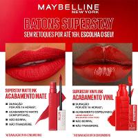 Batom Líquido Longa Duração Maybelline SuperStay Matte Ink Pink Edition - 6
