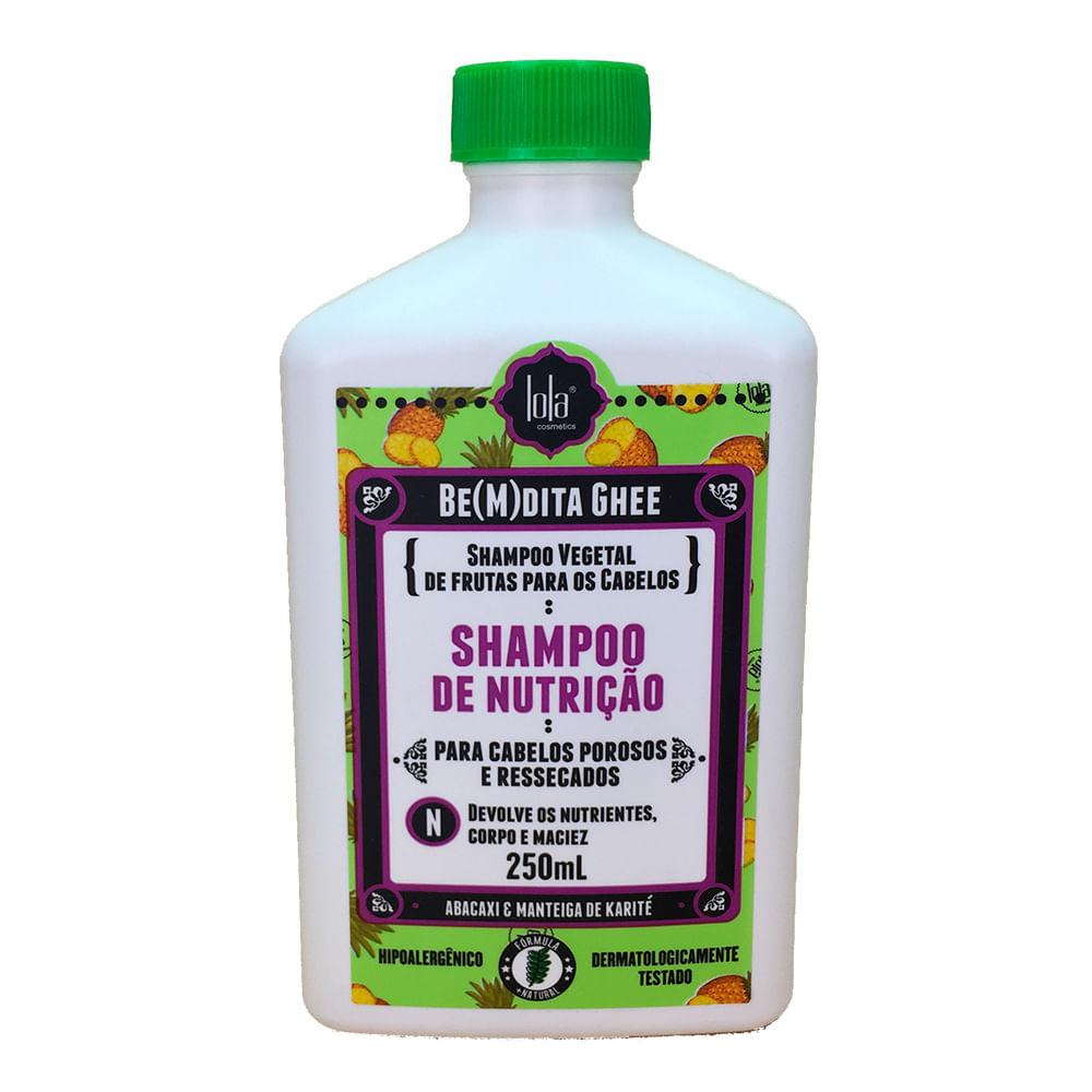 Lola Cosmetics Be(m)dita Ghee Abacaxi e Manteiga de Bacuri - Shampoo de Nutrição - 1