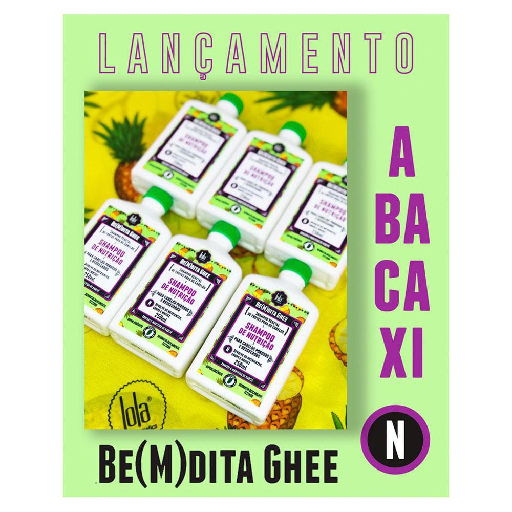 Lola Cosmetics Be(m)dita Ghee Abacaxi e Manteiga de Bacuri - Shampoo de Nutrição - 2