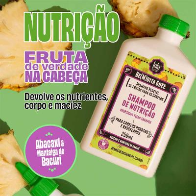 Shampoo Lola Cosmetics Be(m)dita Ghee Abacaxi e Manteiga de Bacuri