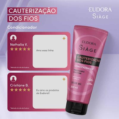 Eudora Siàge Cauterização dos Fios – Condicionador Cauterizador