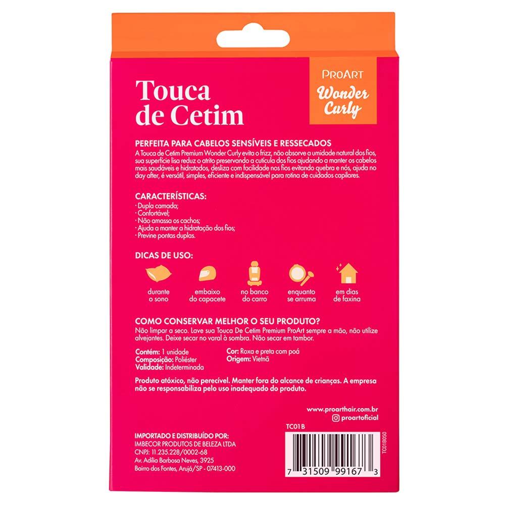 Touca de Cetim ProArt Wonder Curly Camada G - 4