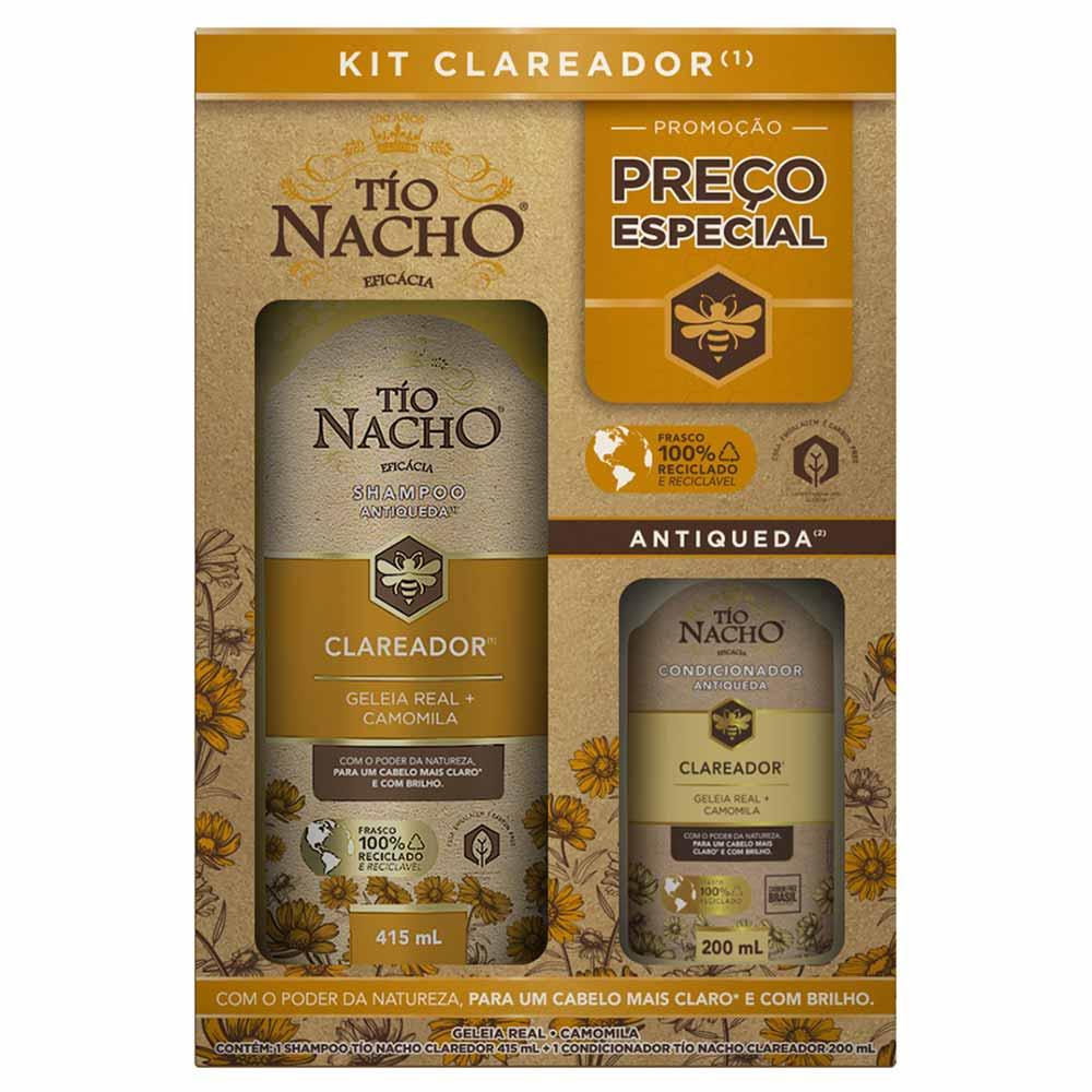 Tio Nacho Kit Clareador - Shampoo + Condicionador - 1