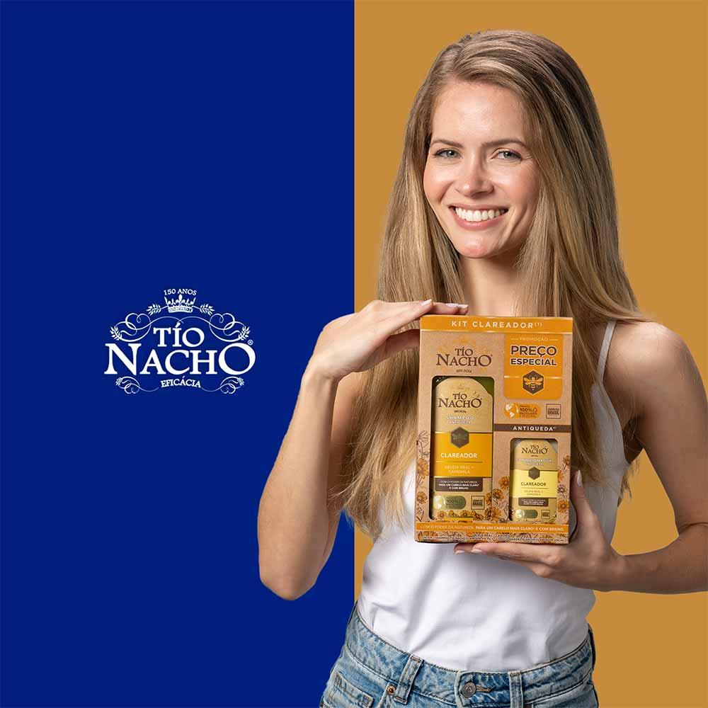 Tio Nacho Kit Clareador - Shampoo + Condicionador - 3
