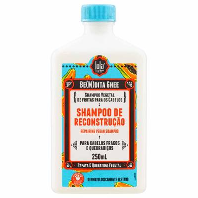 Shampoo Lola Cosmetics Be(m)dita Ghee Papaya e Queratina Vegetal