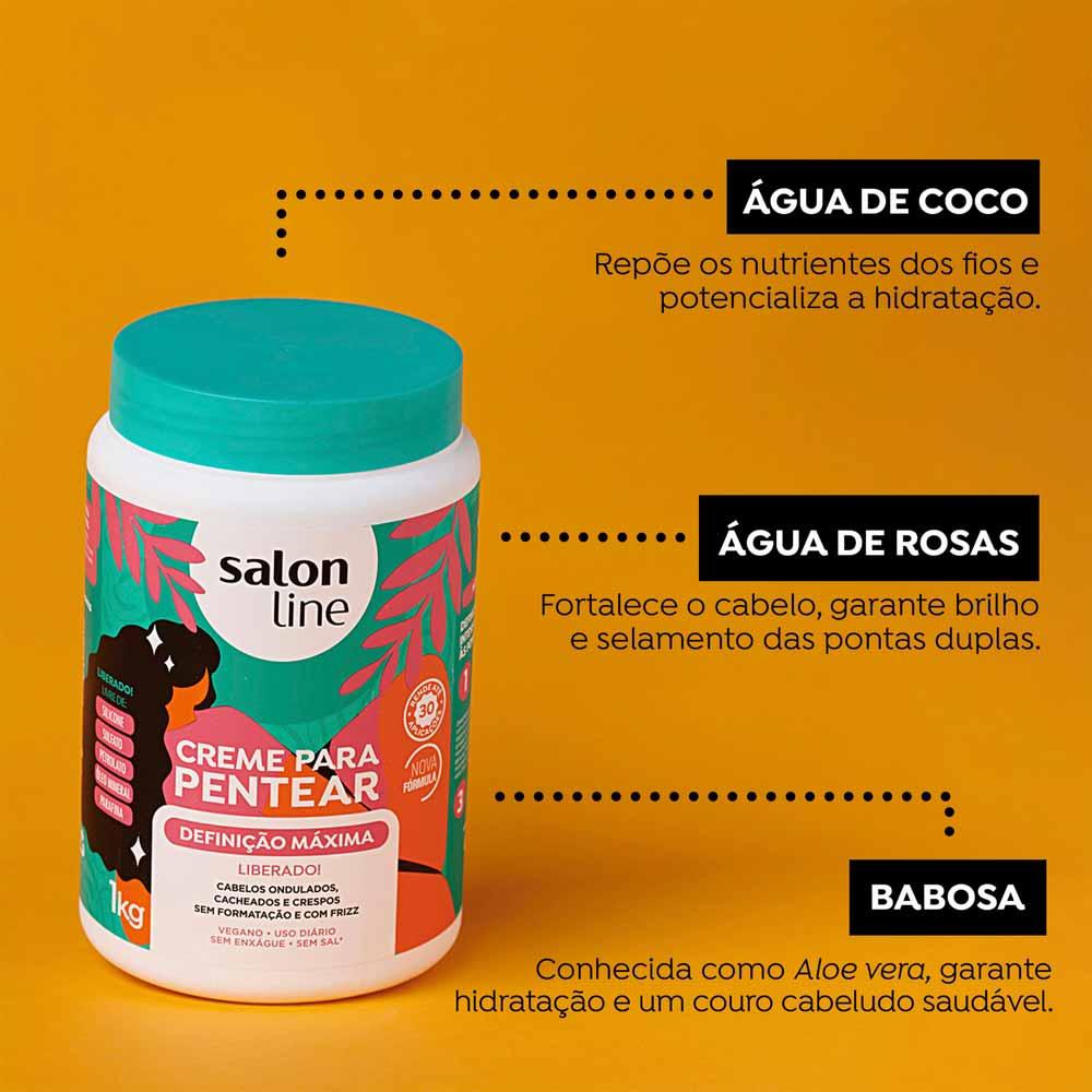 Salon Line Definição Máxima Liberado - Creme de Pentear - 4