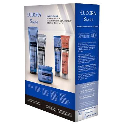 Eudora Siage Hair Plastia Kit Shampoo + Condicionador