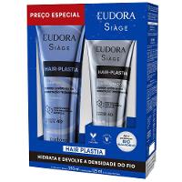 Eudora Siage Hair Plastia Kit Shampoo + Condicionador - 1