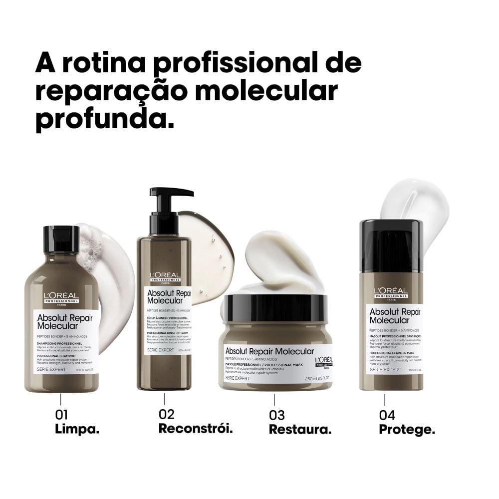 L'Oréal Professionnel Absolut Repair Molecular Sérum com Enxágue - 6