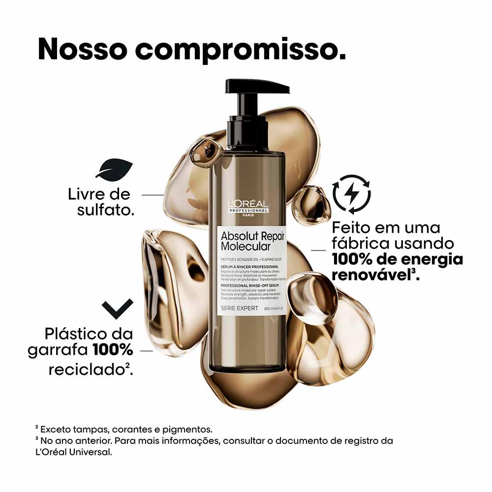 L'Oréal Professionnel Absolut Repair Molecular Sérum com Enxágue - 9