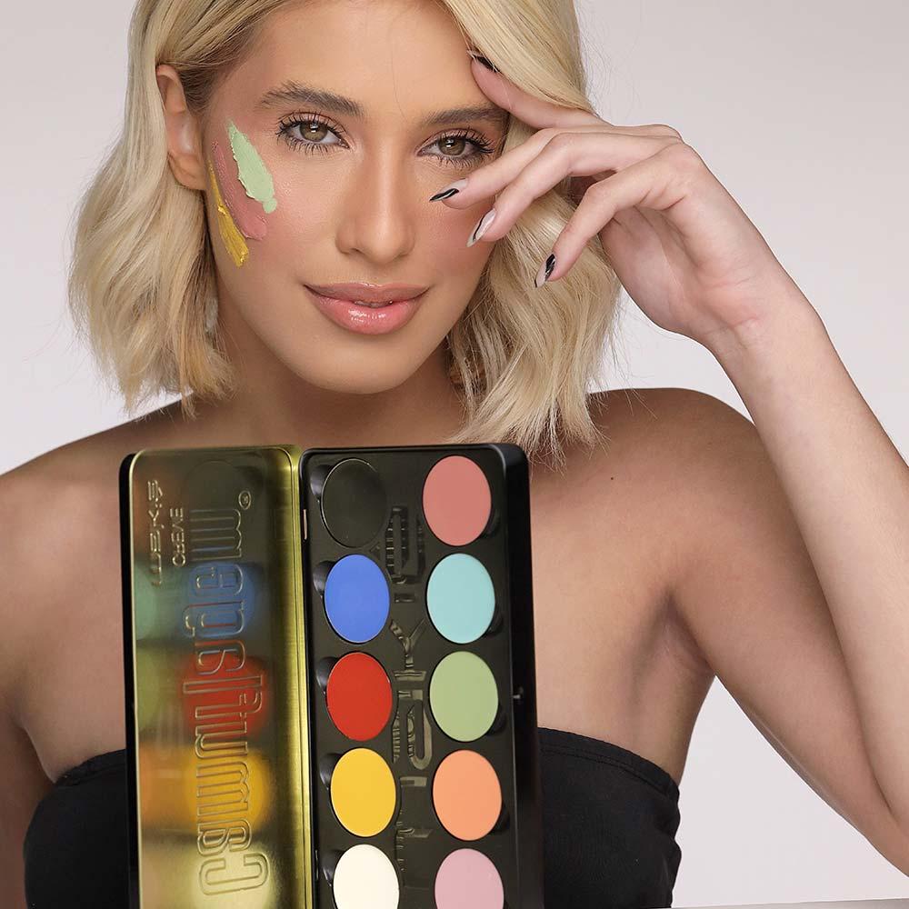 Estojo de Corretivos Makiê - Camuflagem Mapa das Cores - 4