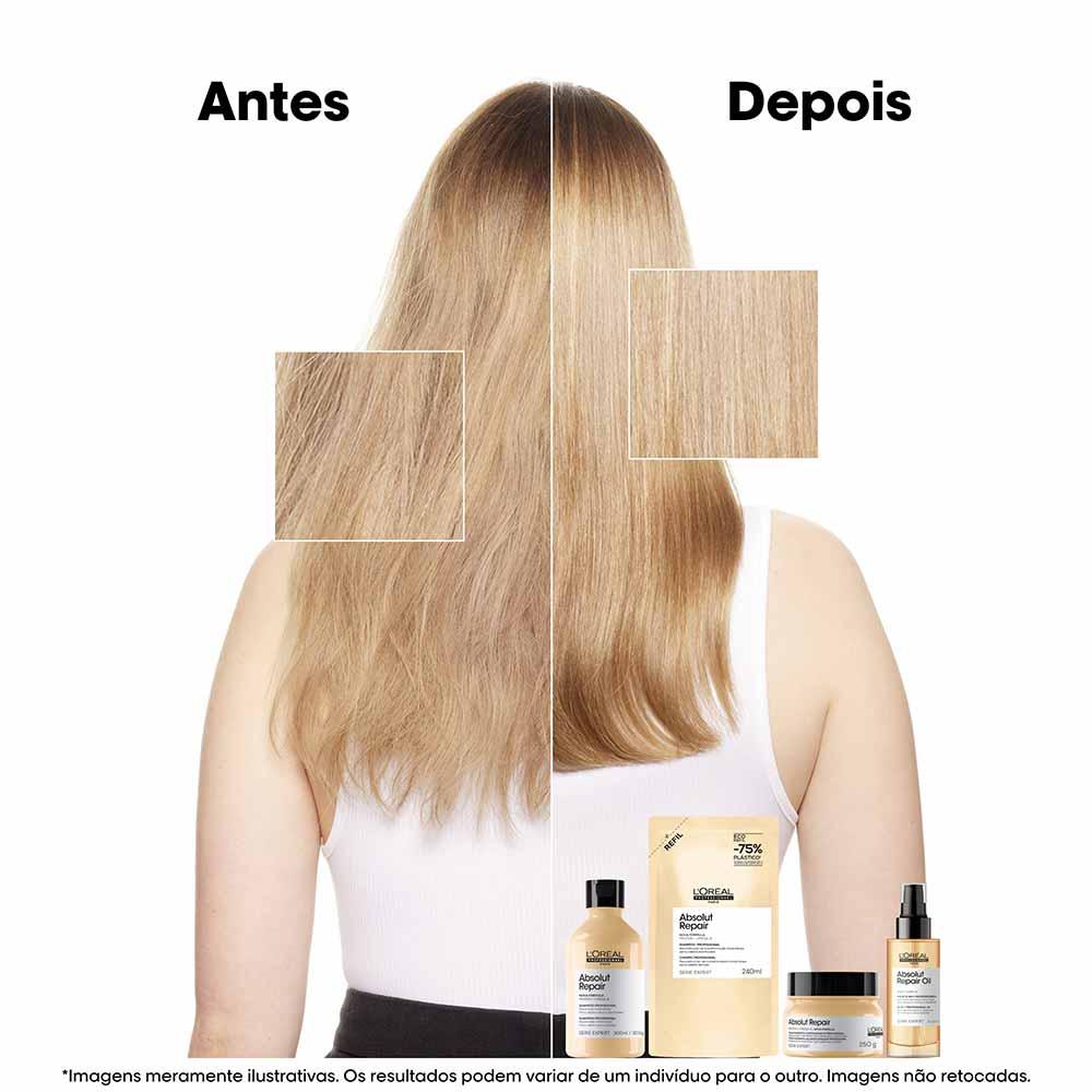 Máscara de Tratamento L'Oréal Professionnel Absolut Repair Máscara Com Proteína e Ômega 9 - 4