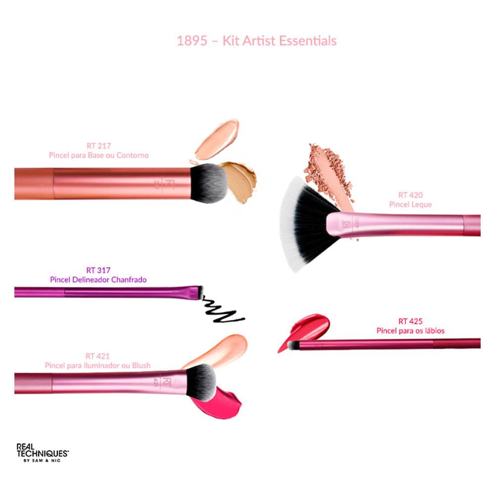 Real Techniques Kit - Artist Essencials - 4