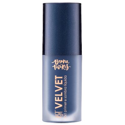 Sombra Líquida e Primer 2x1 Bruna Tavares BT Velvet Tons Escuros