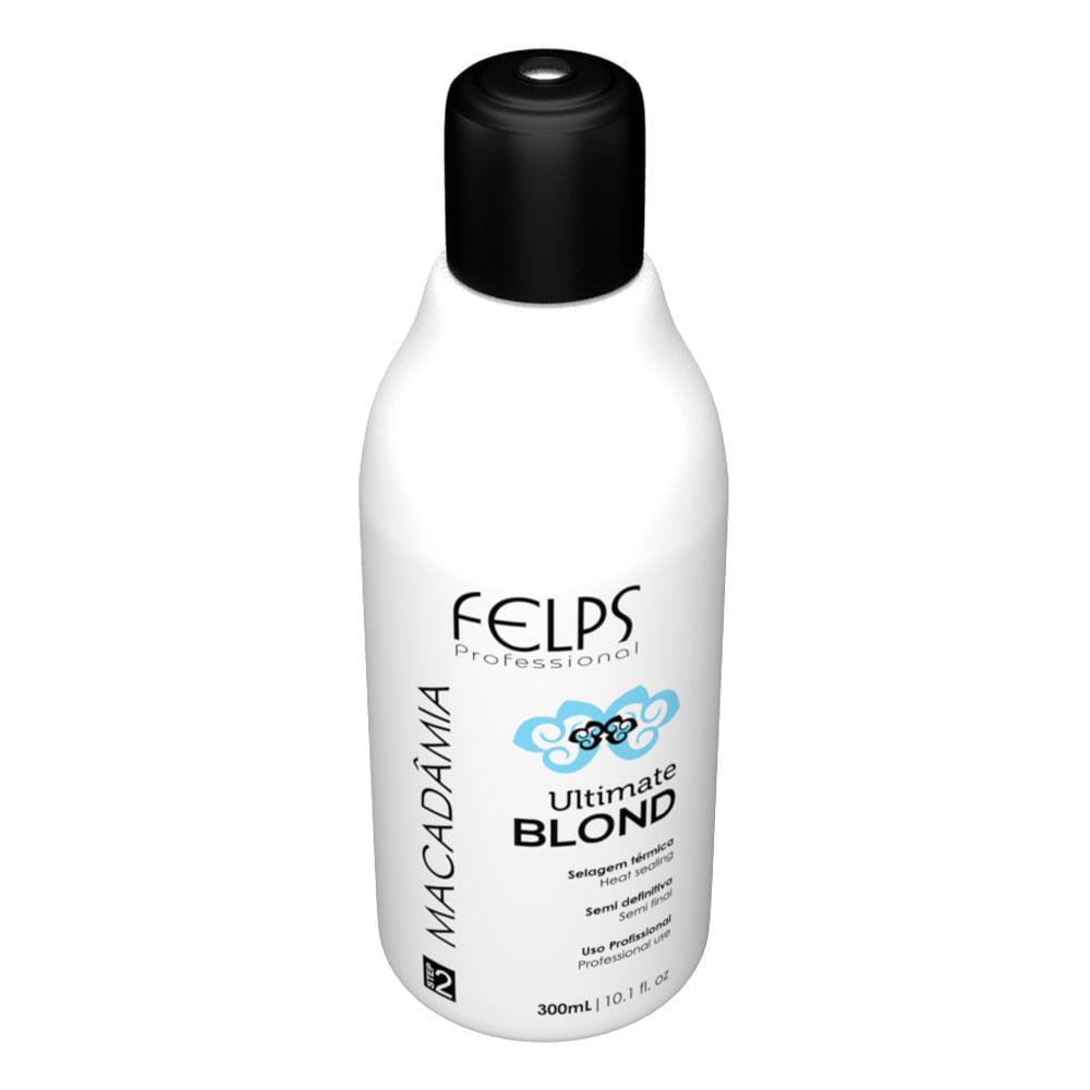 Felps Macadâmia Ultimate Blonde - Selagem Térmica - 2