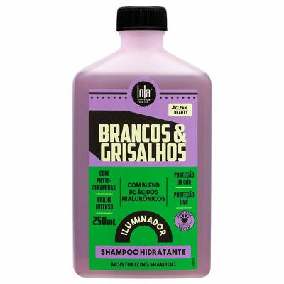 Shampoo Hidratante Iluminador Lola Cosmetics Brancos & Grisalhos