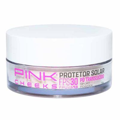 Protetor Solar Pó Translúcido Pink Cheeks Sport Powder FPS30