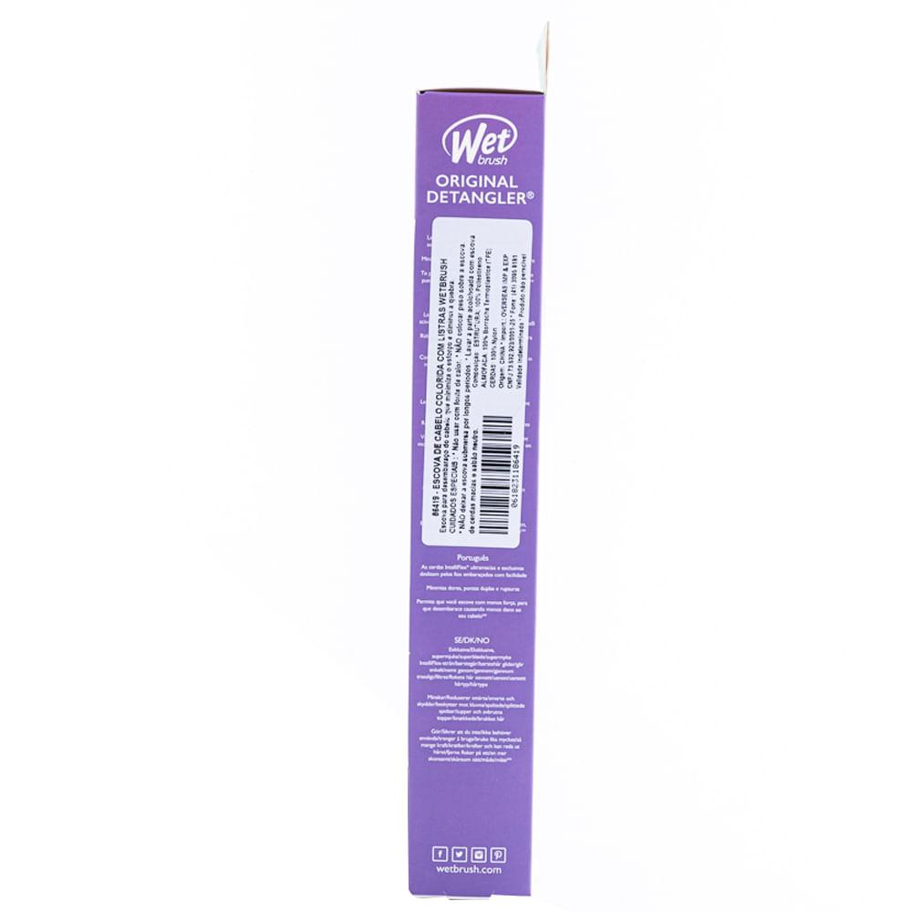 Escova De Cabelo Wetbrush Original Detangler - 4