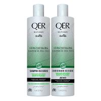 Griffus QÉR Beauty Cosmetics Curly Styling Kit - Shampoo + Condicionador - 1