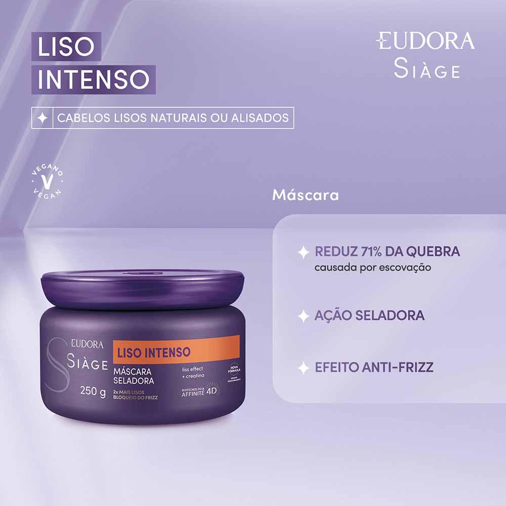 Eudora Siàge Liso Intenso Máscara Capilar - 3