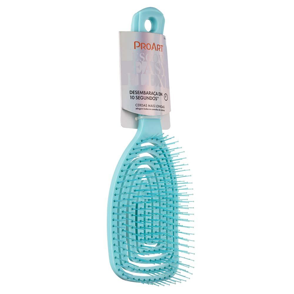 Escova de Cabelo Raquete Proart Easy Flexi Azul - 5