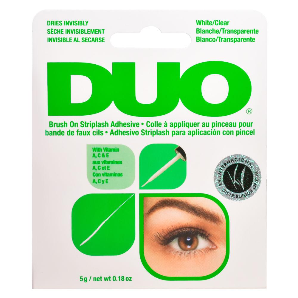 Cola para Cílios Klass Vough - Duo Transparente com Pincel - 2