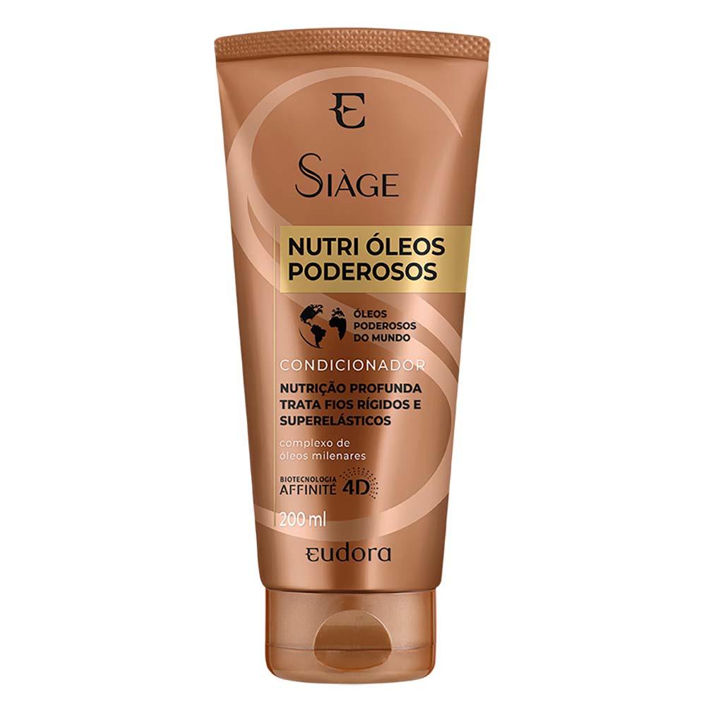 Eudora Siàge Nutri Óleos Poderosos Condicionador - 1
