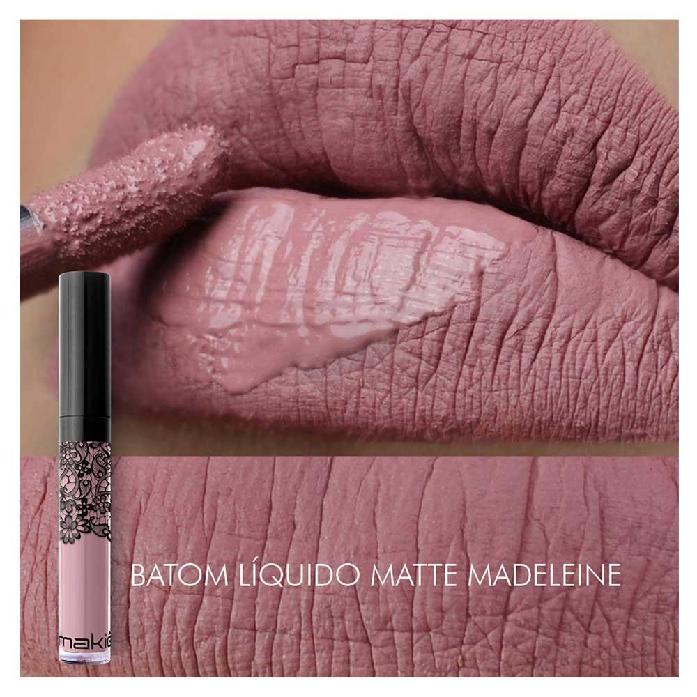Batom Líquido Matte Makiê Tons Nude - 4