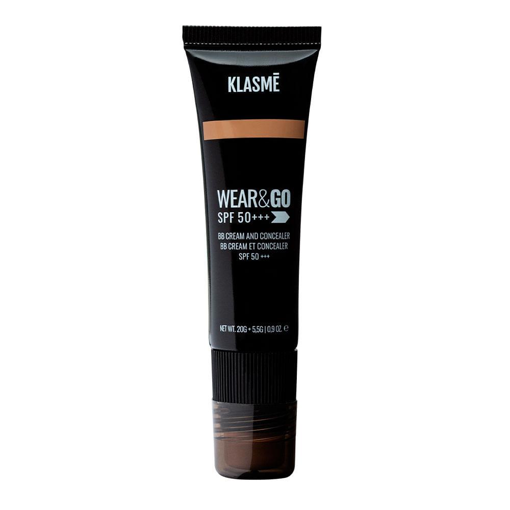 BB Cream Líquido 4 em 1 Klasmé Wear & Go FPS50 - 1