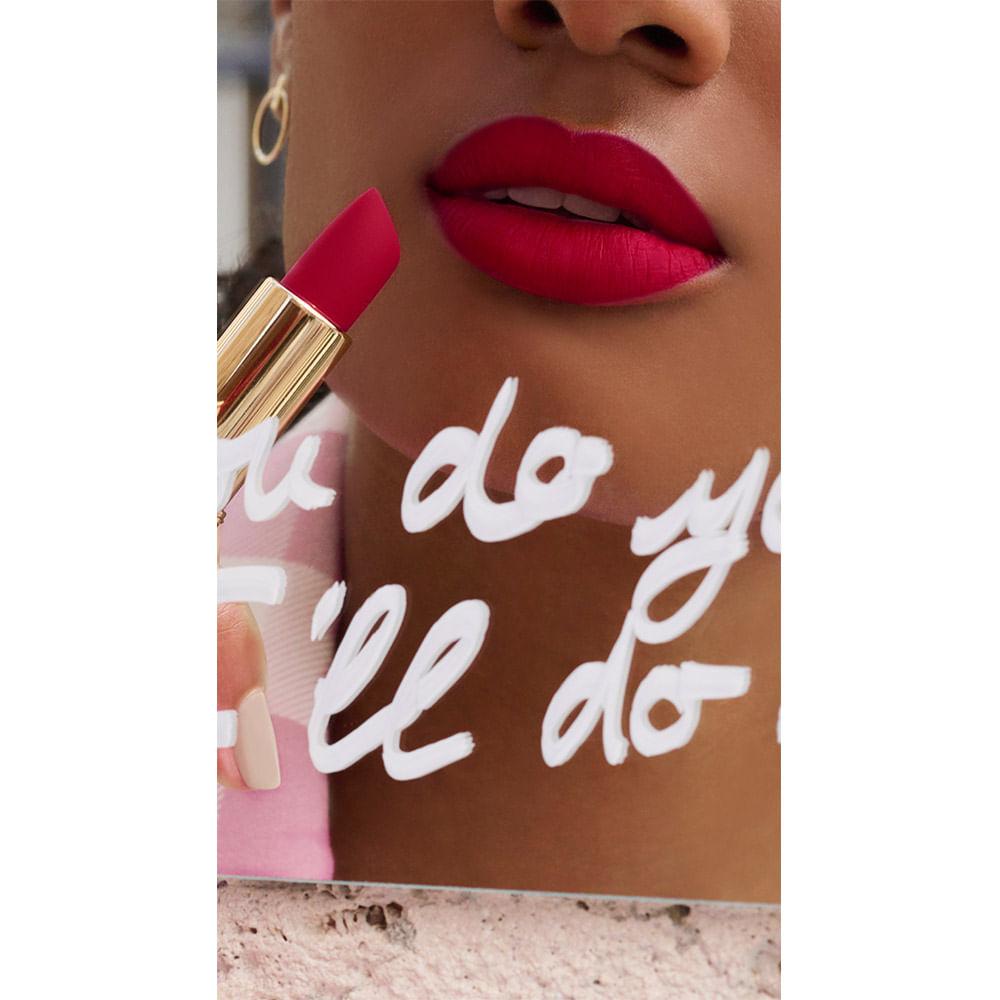 Batom Matte Lancôme L'Absolu Rouge Drama Matte - 4