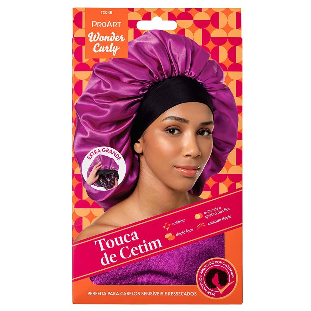 Touca de Cetim ProArt Wonder Curly Camada GG - 1