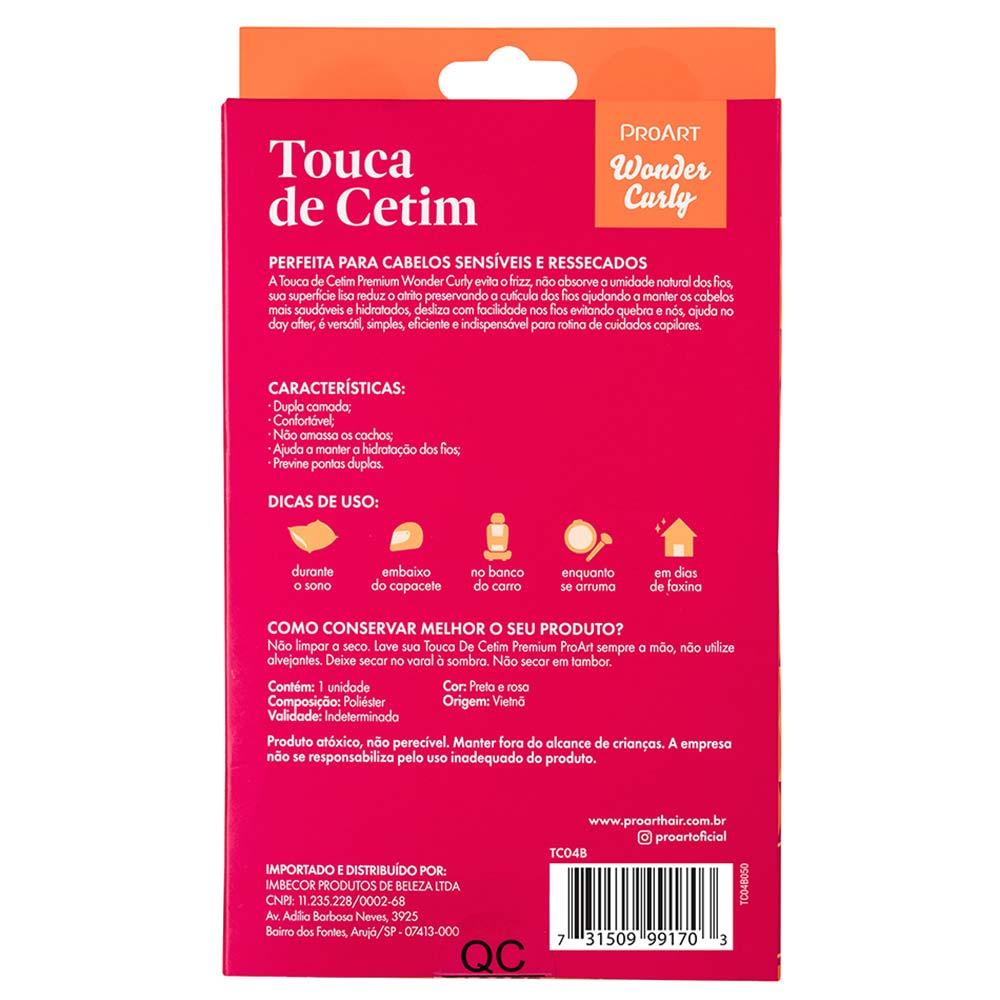 Touca de Cetim ProArt Wonder Curly Camada GG - 4