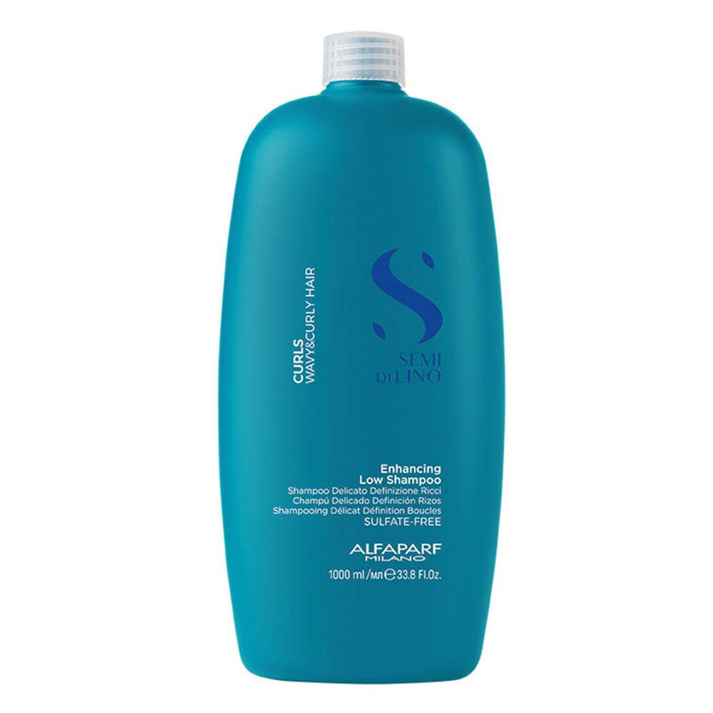 Alfaparf Semi di Lino Curls Enhancing Low – Shampoo para Cabelos Cacheados - 1