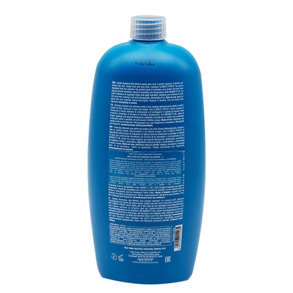 Alfaparf Semi di Lino Curls Enhancing Low – Shampoo para Cabelos Cacheados - 3