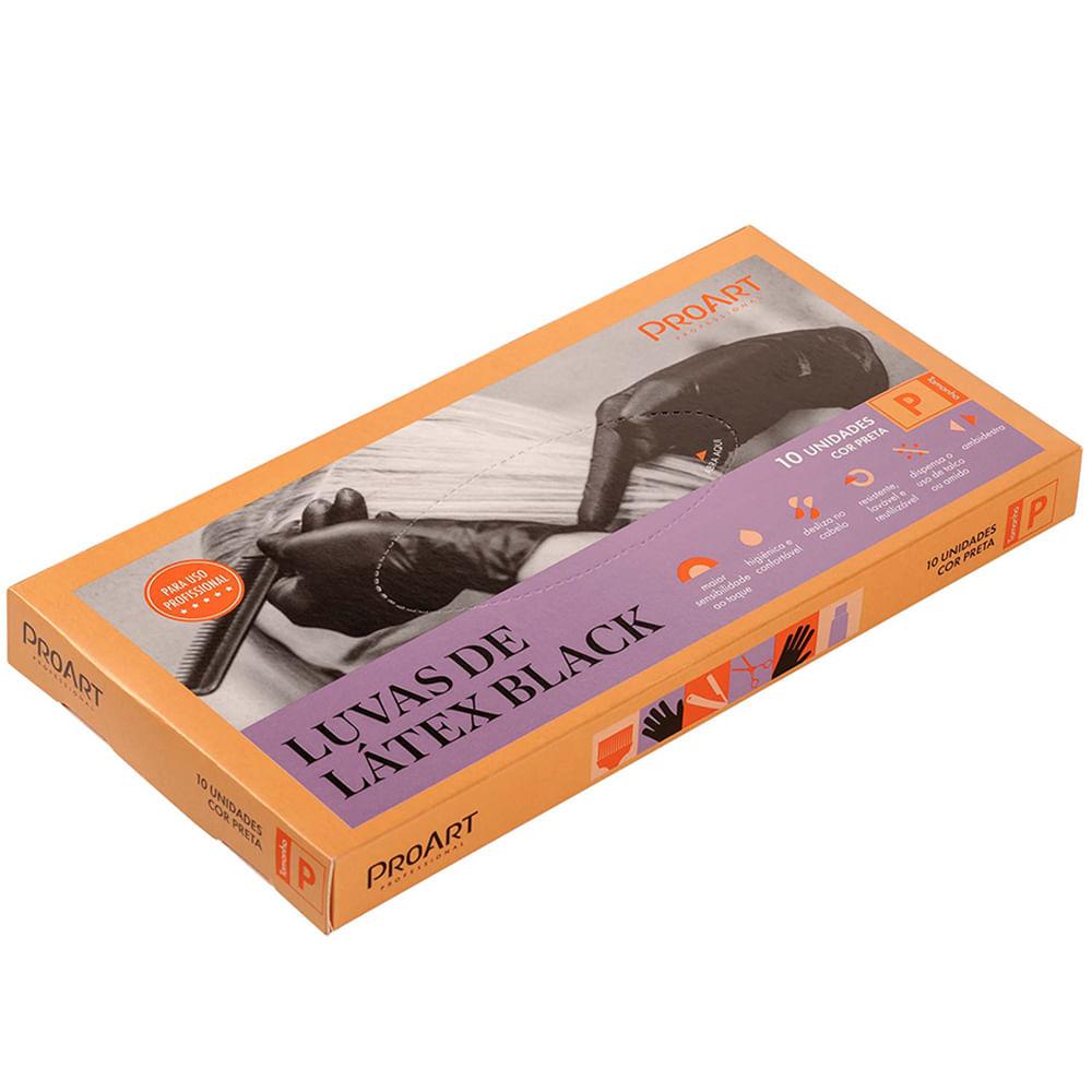 Luvas de Látex Proart Black - 10 Unidades - 2